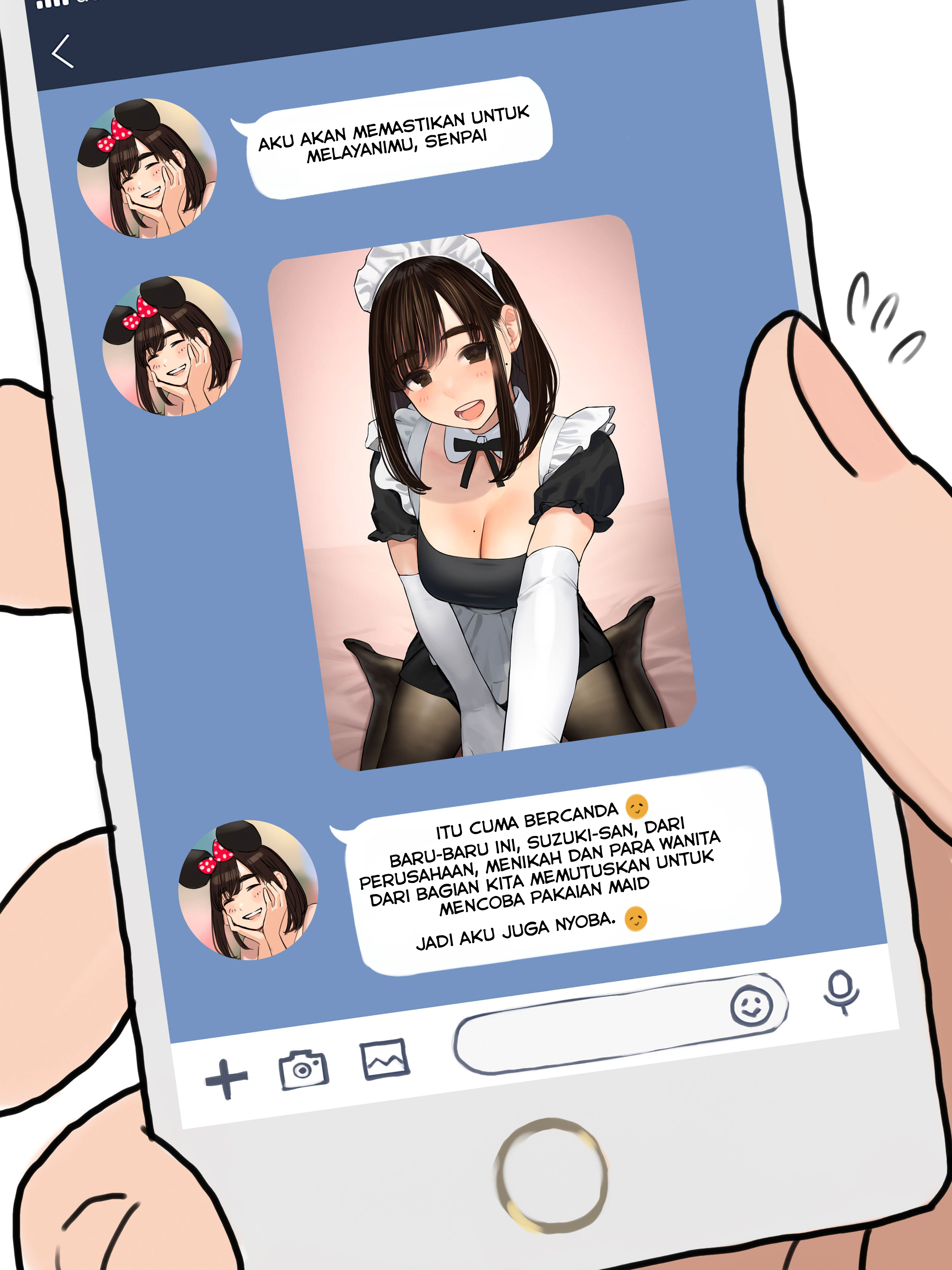 Senpai Is Mine Chapter 006 Gambar 4